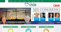 Desktop Screenshot of mvida.org.br
